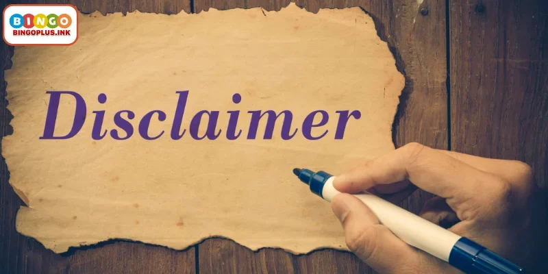 Understanding the Disclaimer at Bingoplus